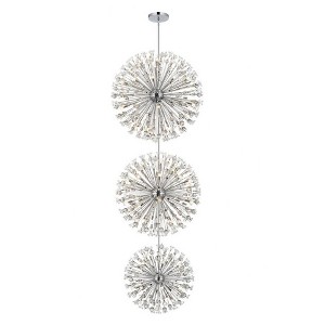 Elegant Lighting Vera 90 - Light Chandelier in  Chrome - 1 of 4