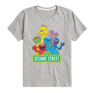 Boys' - Sesame Street - Vintage Group Short Sleeve Graphic T-Shirt - 1 of 4