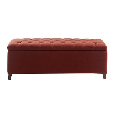 NicBex 19.25 Inch Storage Ottoman Bench with Tufted Top Soft Close Lid for Bedroom,Entryway and Living Room