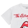 Rolling Stones Ladies Fashion Shirt - Ladies Classic Rolling Stones Clothing - Mick Jagger, Keith Richards, Charlie Watts Tee (White, X-Large) - 3 of 4