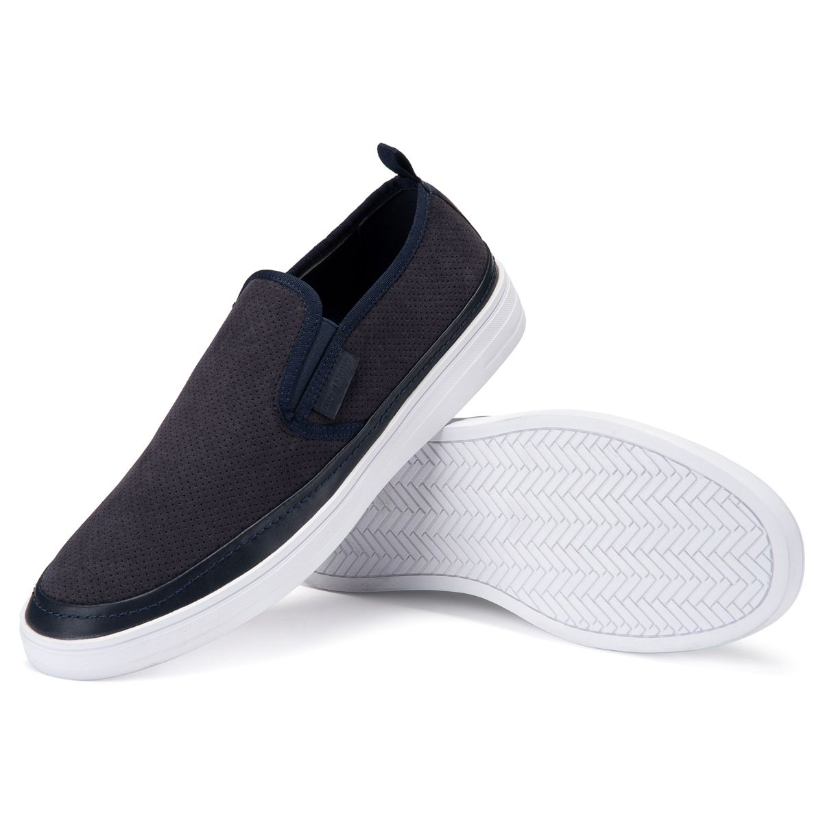 Mio Marino - Men's Suede Slip-On Fashion Sneaker - thumbnail 10