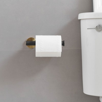 24-Inch Black and Gold Stainless Steel Bathroom Hardware Set