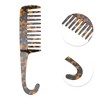 Unique Bargains Fashion Portable Wide Tooth Comb 1 Pc - 2 of 4