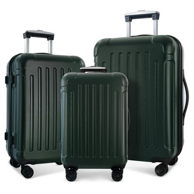Hardside Expandable Spinner Luggage, 3 Piece Luggage Sets with Spinner Wheels, Expandable Hardside Travel Luggage w/Telescopic Handles 20"/24"/28"