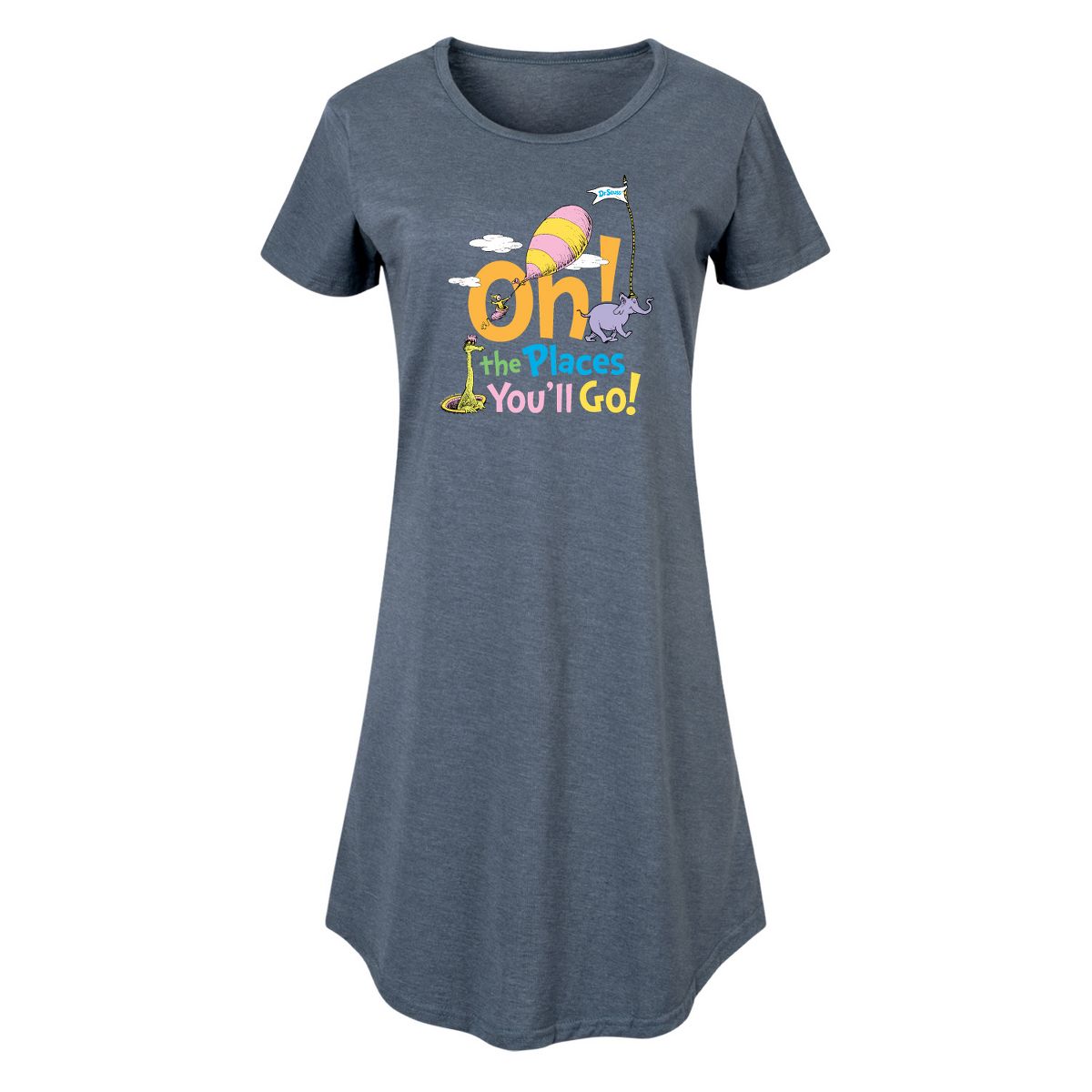 Women's - Dr. Seuss - Graphic T-shirt Dress