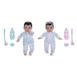 Perfectly Cute My Sweet Baby Twins 14" Baby Doll - Brown Hair