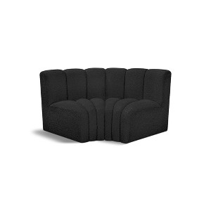 Meridian Furniture,Arc Boucle Fabric Modular Sofa - 1 of 4