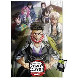 Trends International Demon Slayer: Hashira Training - Key Art 1 Unframed Wall Poster Prints - 1 of 4