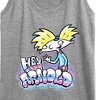 Women's - Hey Arnold! - Airbrush Arnold Graphic Racerback Tank - 2 of 4