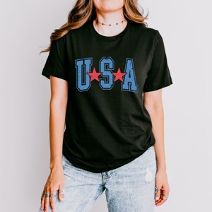 Simply Sage Market Varsity USA Red Stars Short Sleeve Tee - 1 of 4