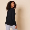 Women's Lightweight V-Neck Cardigan Sweater Soft Knit Button Front Long Sleeve Open Front Casual Comfortable Sweaters Top - 2 of 4