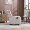 CAVINAS Rocking Recliner Chair, 360 Degree Swivel Chair, Nursery Rocking Chair, Modern Glider Chair, Modern Rocking Swivel Recliner Chair - 4 of 4