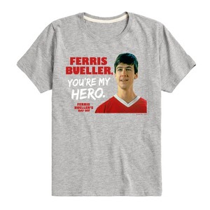 Boys' - Ferris Bueller's Day Off - Ferris My Hero Short Sleeve Graphic T-Shirt - 1 of 4
