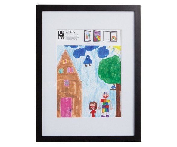 Loft by Umbra Kids Art Display & Storage - Black