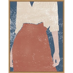 Amanti Art Casual IV (Woman) by Moira Hershey Canvas Wall Art Print Framed 18 x 24-in. - 1 of 4