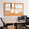 Maxtek Large Cork Board Wall Mount Bulletin Pinboard for School Office Home Wall Display - 3 of 4