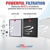 LifeSupplyUSA Air Purifier Filters Compatible with Levoit LV-PUR131 LV-PUR131-RF - 3 of 4