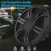 Pyle 6.5'' Slim Waterproof Subwoofer - PLSMRW64BK - 4 of 4