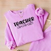 Simply Sage Market Teacher Live Love Learn Lightweight Garment Dyed Sweatshirt - 3 of 4