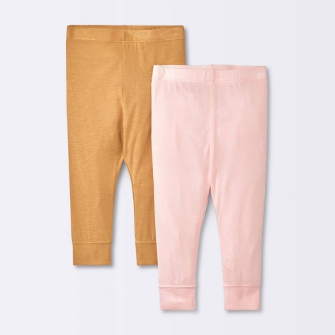 Baby 2pk Modal Blend Pants - Cloud Island™ Brown : Target