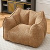 Soft Bean Bag Chair With High Resilience Foam Core,Bean Bag Chair For Adults,Lazy Sofa,Single Sofa,Bean Bag Chair Sofa-Cuddlewood - 3 of 4
