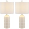 Rhett Table Lamp (Set of 2) - 21 Inch Height - TBL4334 - Ivory - Safavieh - 2 of 4