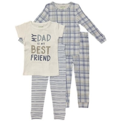 Blue BABY BOY Baby Boy Short Sleeve Premium 2 Piece Pajama Set 2752742