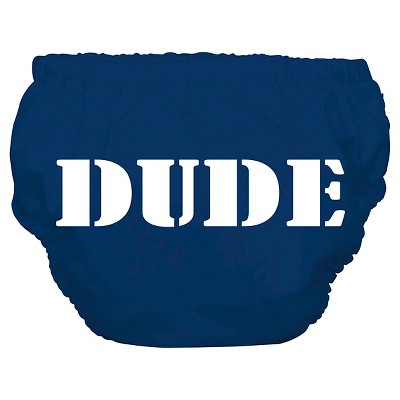 Image of Charlie Banana Reusable Swim Diaper Blue, Dude, M