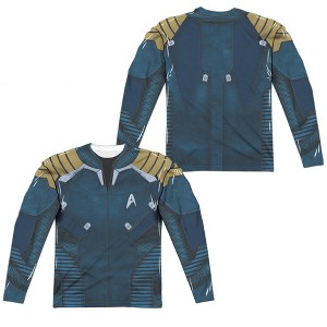 Men's Star Trek Beyond Beyond Jacket (Front Back Print) Long Sleeve Costume T-Shirt - 1 of 4