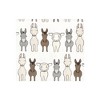 Luvable Friends Hudson Baby Flannel Receiving Blankets 4pk - 2 of 2
