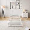 6 Inch Heavy Duty Metal Platform Bed with Strong Support, No Box Spring Needed, Noise Free, Quick Tool-Free Assembly, White - 2 of 4