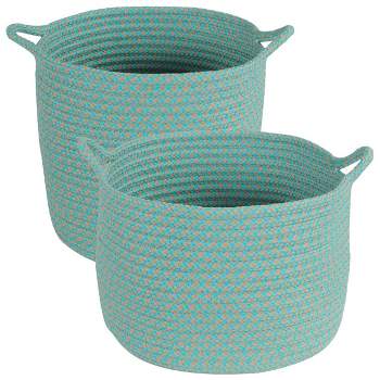 Colonial Mills Outdoor Storage Baskets - Set of 2