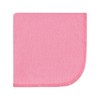 Hudson Baby Infant Girl Flannel Cotton Washcloths, Unicorns Rainbows 12 Pack, One Size - 4 of 4