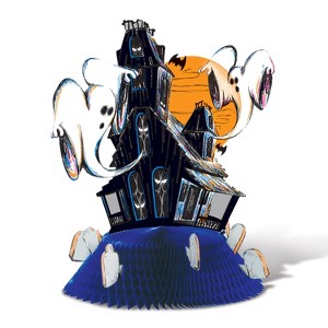 Beistle Vintage Halloween Centerpiece, 14.25", (1/Pkg) Multicolored - 1 of 2