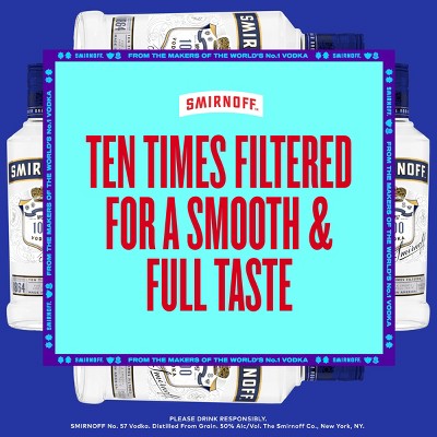 Smirnoff 100 Proof Vodka - 375ml Bottle