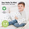KeaBabies Mini Toddler Pillow with Pillowcase, 9x13 Small Pillow for Toddler, Soft Kids Pillow for Sleeping, Travel, Age 2-4 - 3 of 4