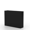 MAYEERTY Planter Box Flower Pot Iron Brown Tapered - 4 of 4