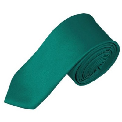 Men's Solid Color Skinny 2 Inch Wide And 57 Inch Long Neckties