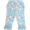 RuffleButts Baby/Toddler Girls Ruffle Leggings with Signature Rear Ruffles - 2 of 2