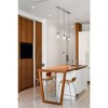 Thayer 3-Light Linear Pendant - Modern Steel Design for Kitchen or Dining Room - 3 of 4