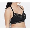 Women's Goddess T-back Busty Bralette - Skarlett Blue - 2 of 4