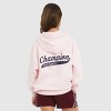 Girls' Champion Oversized Fleece Graphic Hoodie - 4 of 4