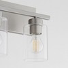 Quorum Lighting Carter 4 - Light Vanity in  Satin Nickel - 3 of 4