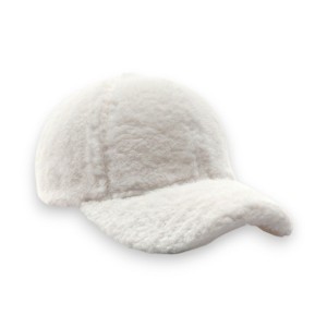 Anna-Kaci Plush Baseball Cap with Soft Textured Material and Comfortable Structured Fit - 1 of 2