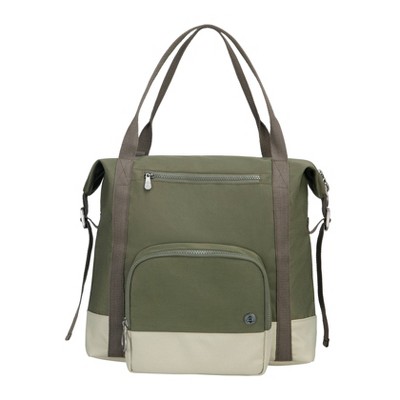 Image of Humble-Bee All Heart Convertible Diaper Bag - Olive Dusk