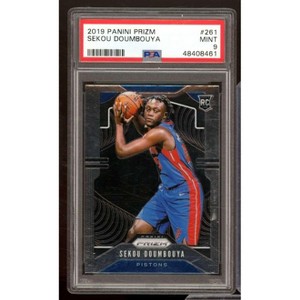 Sekou Doumbouya Rookie Card 2019-20 Panini Prizm #261 PSA 9 - 1 of 2