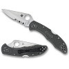 Spyderco Delica 4 Lightweight Folding Knife with 2.90" Saber Ground Steel Blade and CombinationEdge | High Strength Non-Slip FRN Handle, Foliage Green - 2 of 4