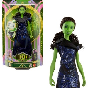 Universal Pictures' Wicked: For Good Singing Elphaba Fashion Doll, Inspired by the Movie, Sings "For Good" in English - 1 of 4
