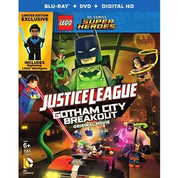 Lego Dc Comics Super Heroes: League Gotham City Breakout (dvd) : Target