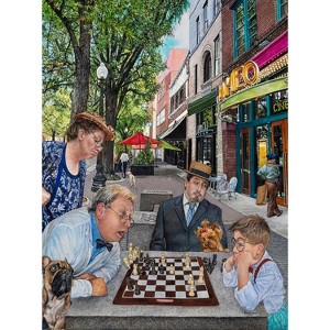 Sunsout The Chess Match 1000 pc   Jigsaw Puzzle 44464 - 1 of 4